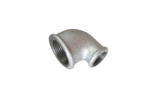 Угольник переходной 3/4"х1/2" (20х15мм) оцинкованный
