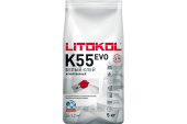 Клей для плитки Литокол Litoplus K55 5 кг Белый для мозайки Класс С2TE