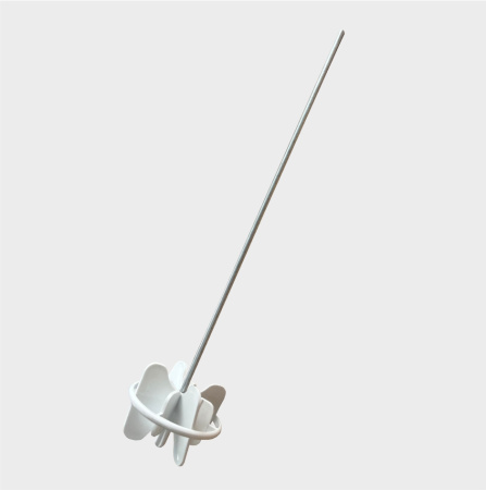 Миксер Decor для краски d-76мм, 450мм шестигранная резьба 999-076														