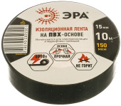 Изолента ПВХ ЭРА 15мм*10м черная С0036558 