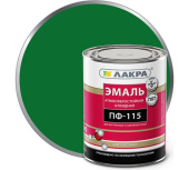 Эмаль Лакра ПФ-115 1кг Зеленая 