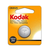 Батарейка  3V CR-2025 дисковая "Kodak" MAX литиевая (цена за 1шт) Б0018716 