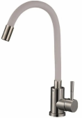 Смеситель Solone для кухни EZA4-F090GY серый гибкий излив