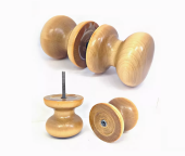 Ручка-стяжка дверная, деревянная