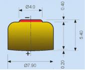 Батарейка часовая Energizer (393HD) SR754SW, SR48, AG5 