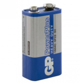 Батарейка GP 9V 6LF22 PowerPlus крона, солевая 