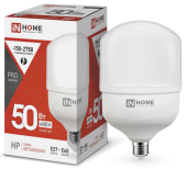 Лампа светодиодная LED-HP-PRO 50Вт 230В Е27/40 4000К 4750Лм IN HOME промышленная 4690612031118 