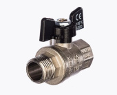 Кран шаровый Bugatti Oregon 03070060 1/2" г/ш бабочка