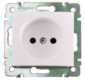 Розетка "Legrand" Valena белая 1М б/з 774416  без рамки 
