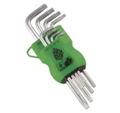 Набор ключей Кедр TORX 9шт короткие арт 12321