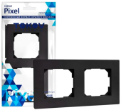 Рамка TOKOV Pixel 2м карбон TKE-PX-RM2-C14 