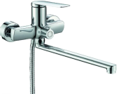 Смеситель RUSH для ванны BE5535-51 Lt D35 серия Bering длинный излив