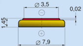 Батарейка часовая Energizer (341LD) SR714SW 