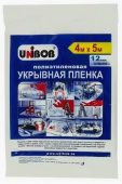 Пленка  защитная 8мкм 4*5м Unibob арт 40186  кор. 40шт. 
