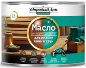 Масло Здоровый Дом для полков бань и саун 0,5л бесцветное 9593289
