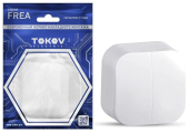 Выключатель TOKOV Frea 2кл О/У, 10А, IP20 белый TKE-FR-V2-C02 