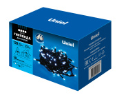Гирлянда "Uniel" ULD-S1000 -120-TBK WHITE IP67, 10м, 120 диодов, белый свет UL-00003944 