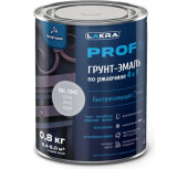 Грунт-эмаль по ржавчине 4в1 Лакра Prof It 0,8кг Серое окно Всесезонная Ral 7040 8311374
