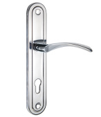 Ручка на планке PUNTO P90 04-85 CRONA CP хром
