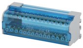 Шины на DIN-рейку ЭРА NO-224-14 в корпусе кросс-модуль ШНК 2х15 L+PEN, Б0043932 