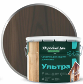 Антисептик для дерева Здоровый Дом Ультра 2,7л орех 
