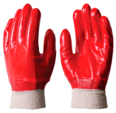 Перчатки ПВХ Гранат МБС полный облив ЛТ-9262 