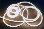 Неон ПВХ "LEDS POWER" силикон ПРЕМИУМ 8*16 11Вт/м 12В в блистере (5м) тёплый белый LP-N-816-2835WW 
