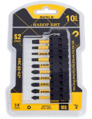 Набор ударных бит SKOLE 10 предметов BT2-10PC, F002589