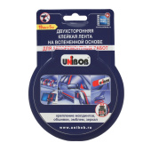 Лента двухсторонняя Unibob 19мм*5м для авторемонта арт 54998