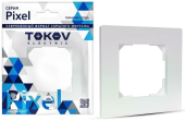 Рамка TOKOV Pixel 1м перламутр TKE-PX-RM1-C04 