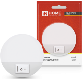 Ночник светодиодный NLE 07-LW белый с выключателем 230В IN HOME 4690612028859 РАСПРОДАЖА 