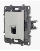 Розетка "Legrand" Etika белая ПК RJ45 категория 5UTP 672241 без рамки 