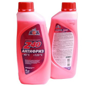 Антифриз красный  -40С AGA001Z  1 кг 