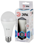 Лампа светодиодная груша 30W ЭРА LED A65-30W-840-E27 дневной свет  Б0048016 