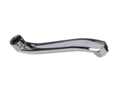 Излив для смесителя плоский 34см 3/4" S-образный ProFactor
