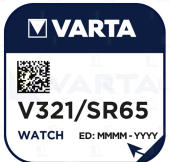   Varta 321, SR616SW Silver Oxide 1.55V 
