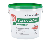 Шпатлевка DANOGIPS SuperFinish  5кг/ 3л (Шитрок/Sheetrock ведро/зеленая крышка) 51 609