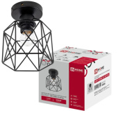 Светильник LOFT ATIKO-CL-BL Е27 чёрный IN HOME 4690612067254 
