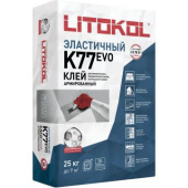 Клей для плитки  высокоэластичный Litokol Superflex K77 высокоэластичный 25 кг