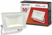 Прожектор диодный 30Вт СДО-7, IP65, 6500K, белый, In Home 4690612034690 