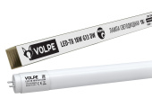 Лампа светодиодная T8 G13  VOLPE 18W DW-6500 дневной свет (как ЛБ-36)  UL-00001457 