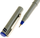 Ручка капиллярная Luxor Micropoint, узел 0.5мм, чернила синие  4053513