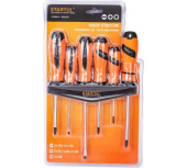 Набор отверток 6шт (SL3х100,5,5х150 PZ2х100 PH0х75,1х100,2х125) STARTUL MASTER (ST3056-6)