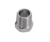 Футорка 3/8"штуцер х1/4"гайка (10х8мм) REMER 511 хром - - - - -