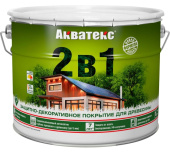 Антисептик для дерева Акватекс 9 л. Махагон  