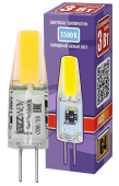 Лампа светодиодная G4 JazzWay 3Вт 220В PLED-G4 COB 240лм 5500К 2857477 