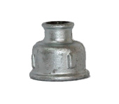 Муфта переходная 3/4"х1/2" (20х15мм) оцинкованная 