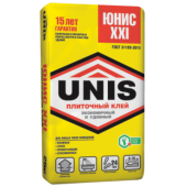 Клей для плитки Юнис XXI 25кг Класс С0Т (48шт)