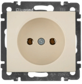 Розетка "Legrand" Valena крем 1М б/з 774316 без рамки 