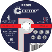 Круг отрезной "Cutop" 300х3,2х32 по металлу, 39993т